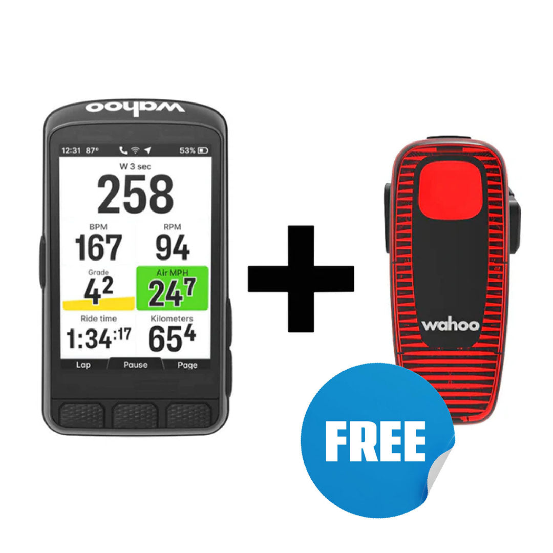 Wahoo Elemnt Ace GPS computer with FREE TRACKR Radar