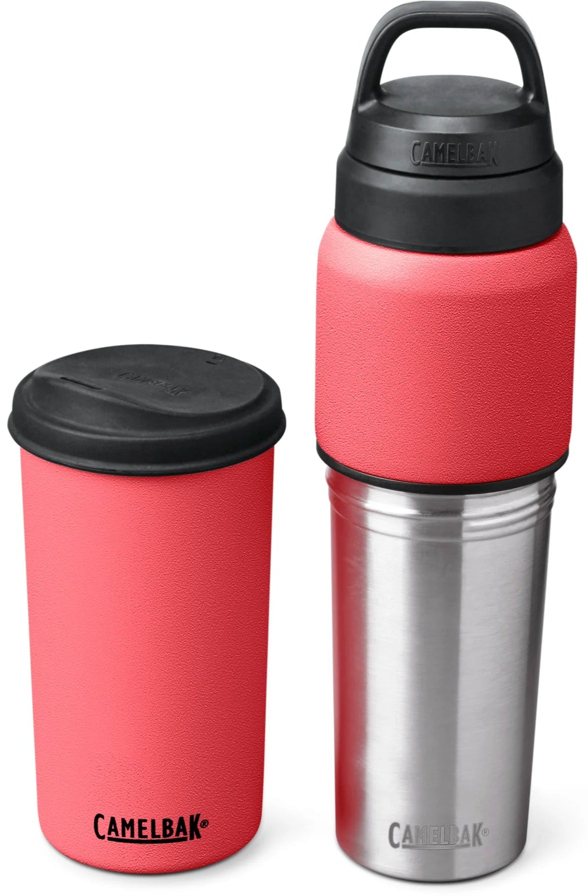 Camelbak MultiBev Vacuum Insulated Stainless Steel Bottle .65L/.5L Wild Strawberry