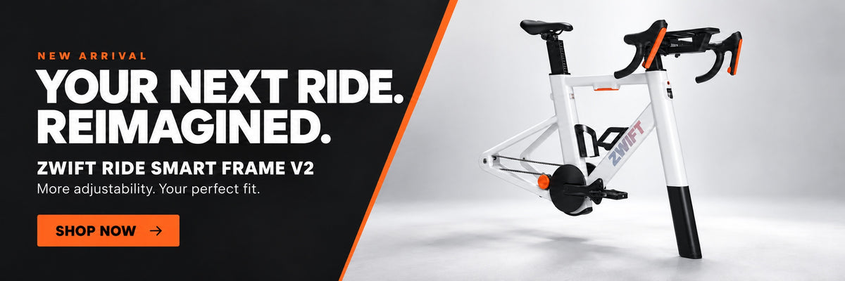 New Zwift Ride Smart Frame V2 — Your next ride. Reimagined. Shop now.