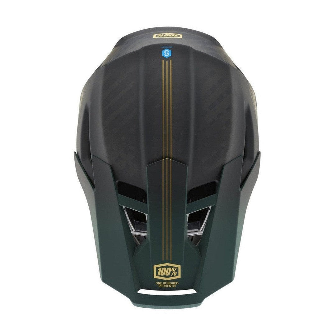 AIRCRAFT 2 Helmet Carbon Gold/Forest top