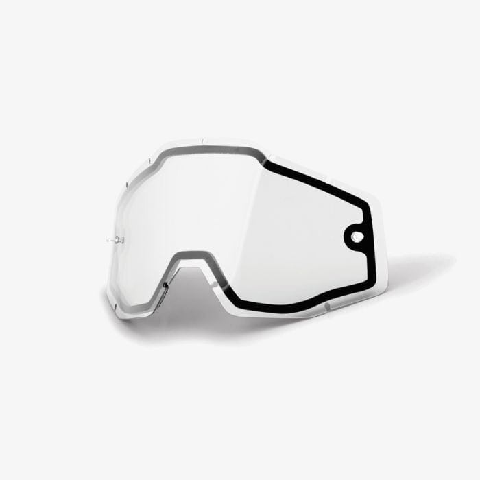 100 Percent RC1/AC1/ST1 Dual Repl Lens - Clear