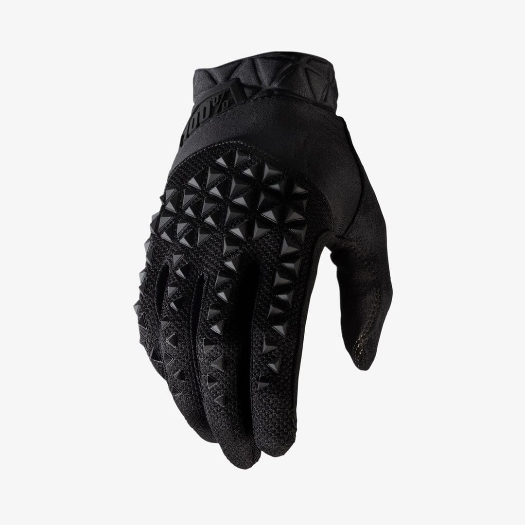 100 Percent GEOMATIC Gloves Black