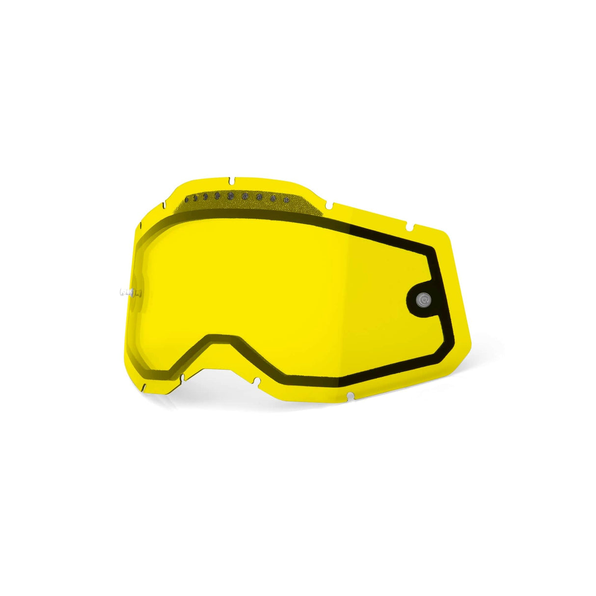 100 Percent RC2/AC2/ST2 Repl Lens - V Dual Yellow