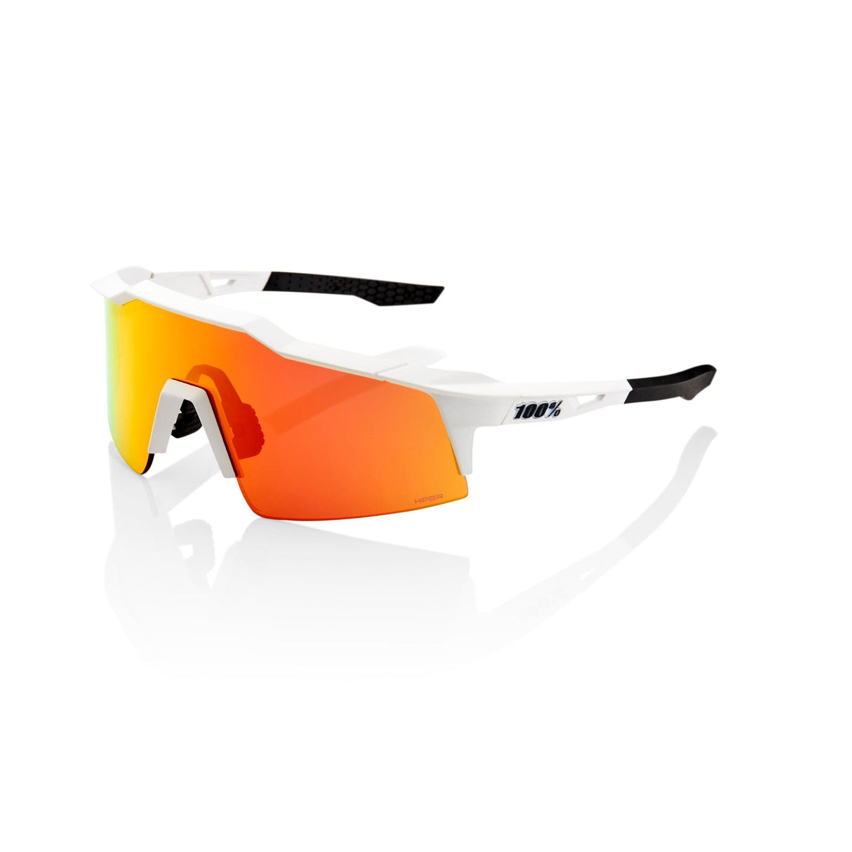 100 Percent Eyewear SPEEDCRAFT SL - Soft Tact Off White - HiPER Red