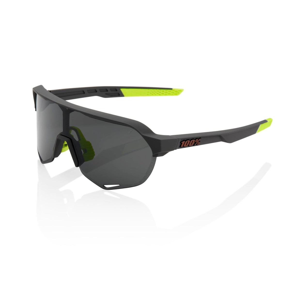 100 Percent Eyewear S2 - Soft Tact Cool Grey - Smoke