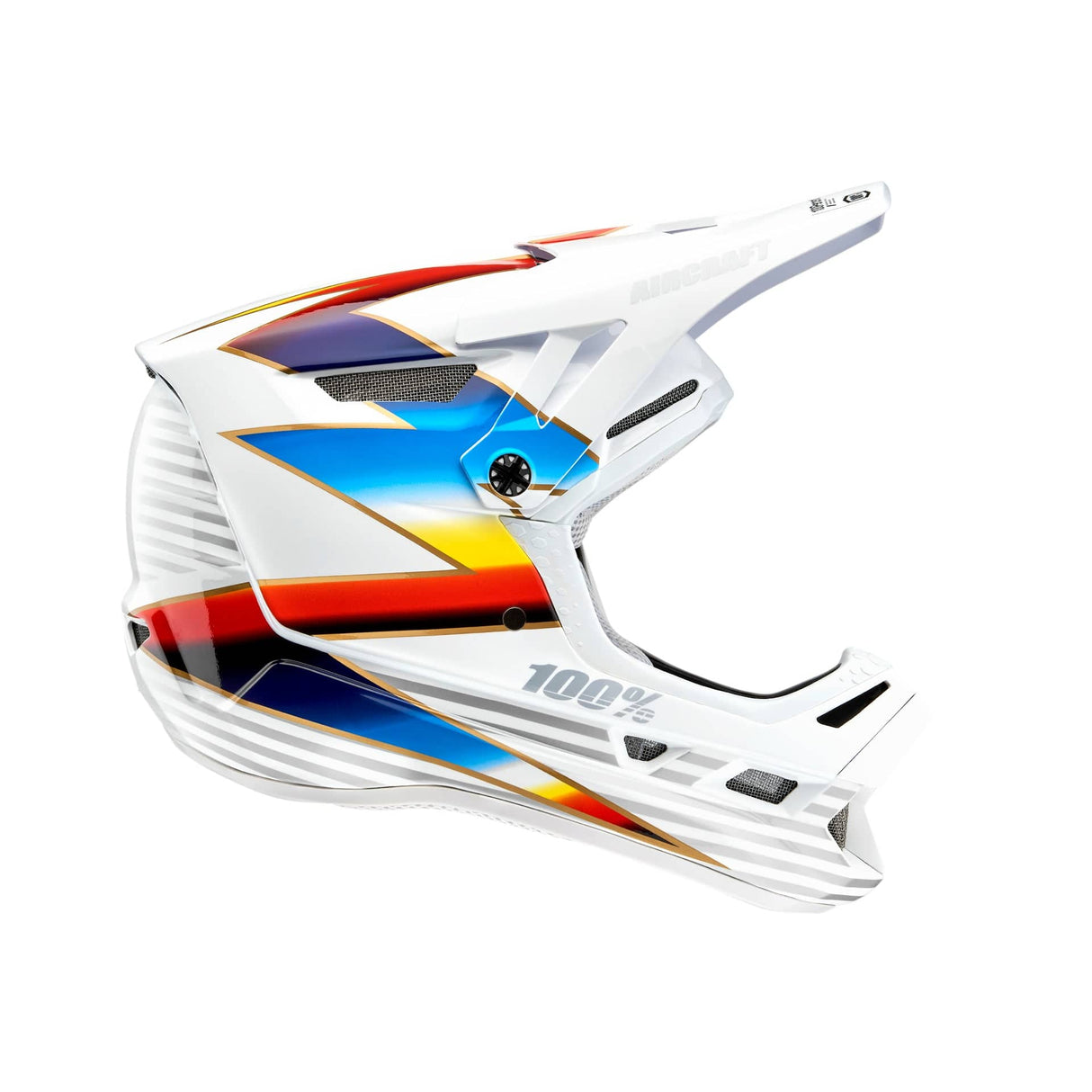 100 Percent AIRCRAFT COMPOSITE Helmet Knox/White