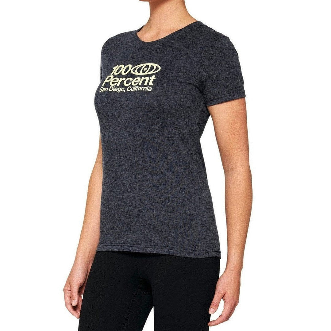 100 Percent SD Womens T-Shirt Navy Heather