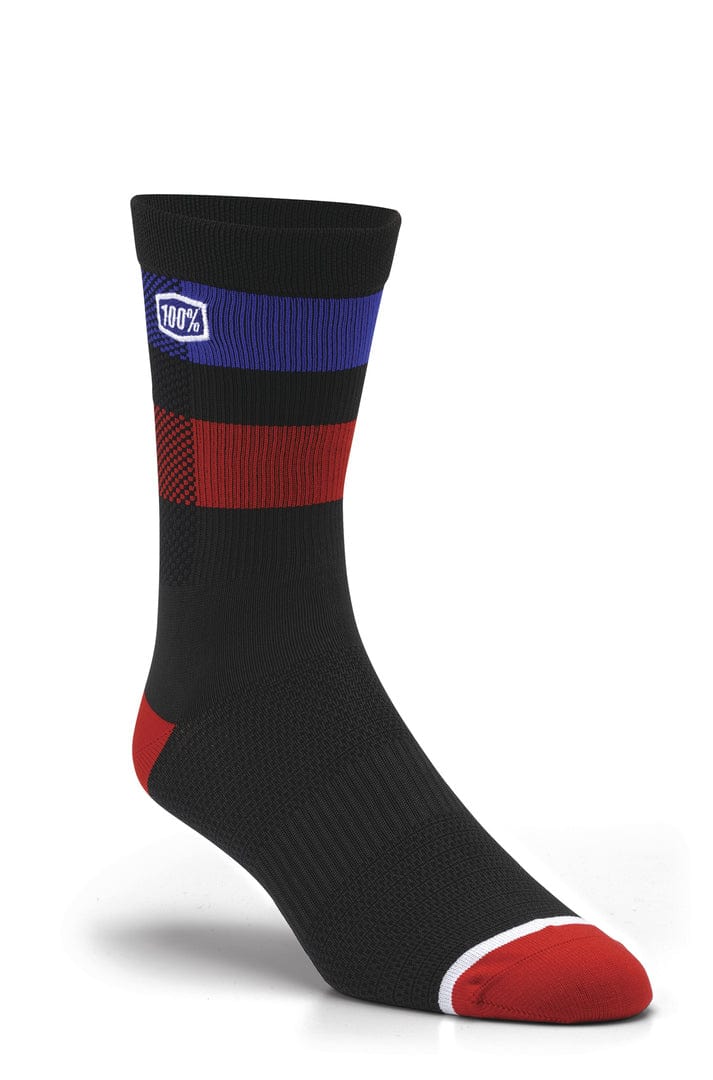 100 Percent FLOW Performance Socks Black