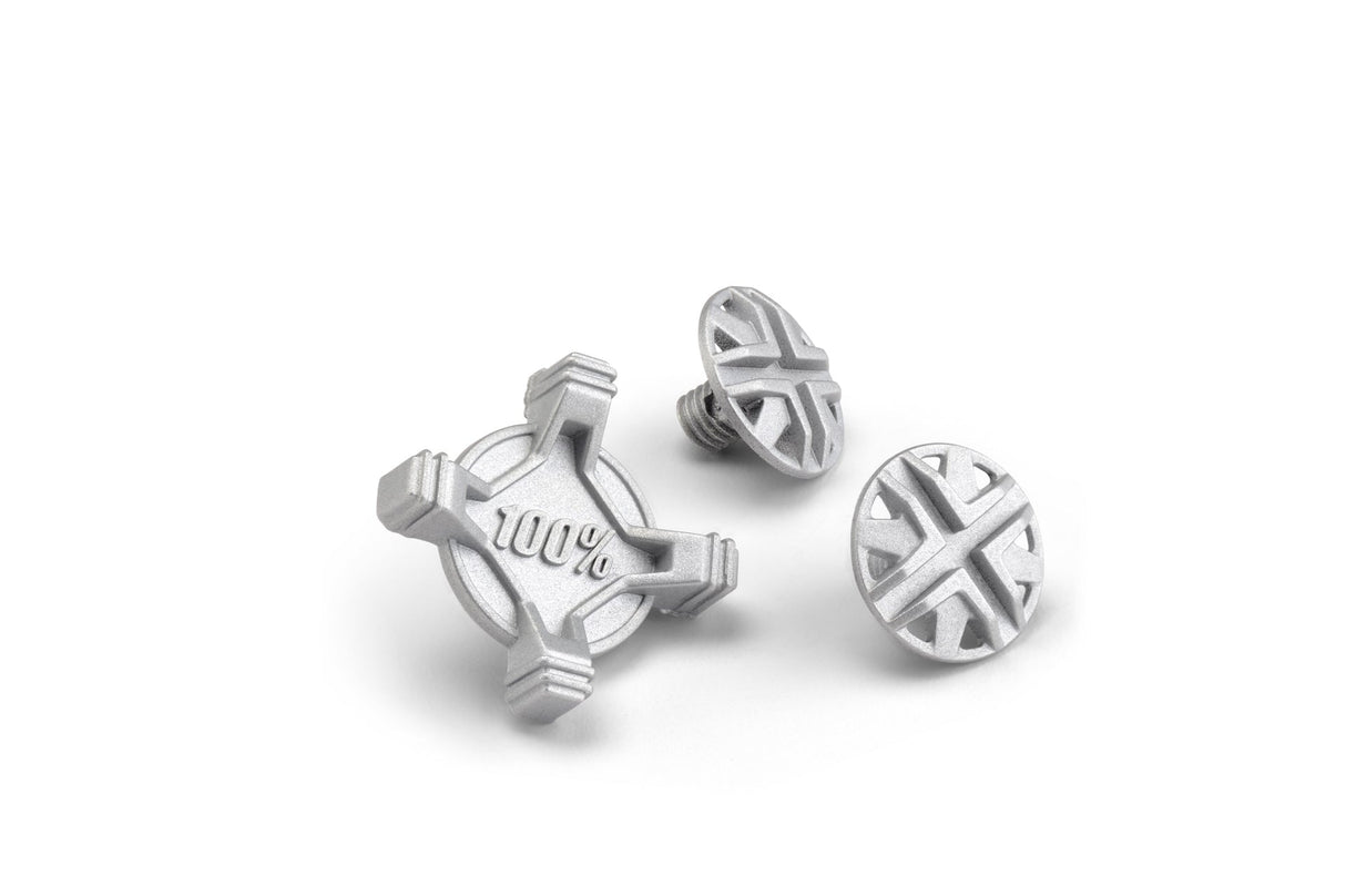 100 Percent STATUS Visor Screw Kit Silver