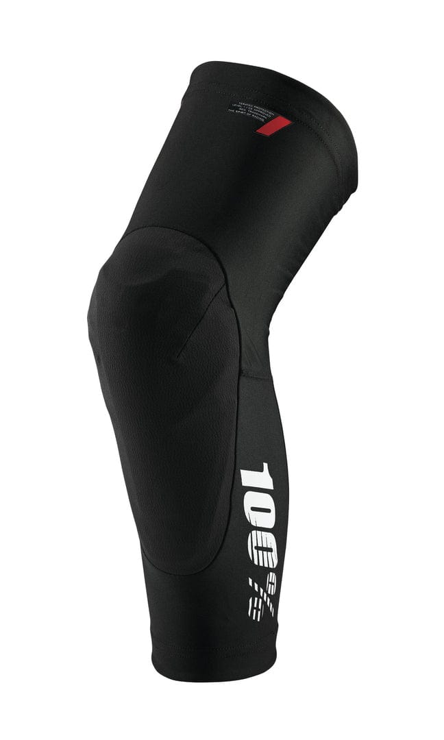 100 Percent TERATEC Knee Guards Black