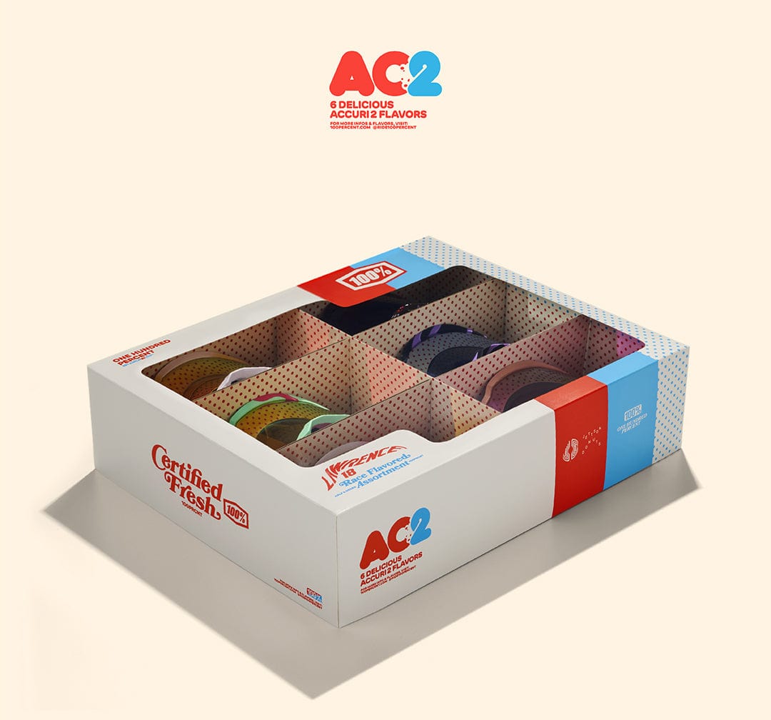 100 Percent ACCURI 2 Goggle Donut - 6 Pack