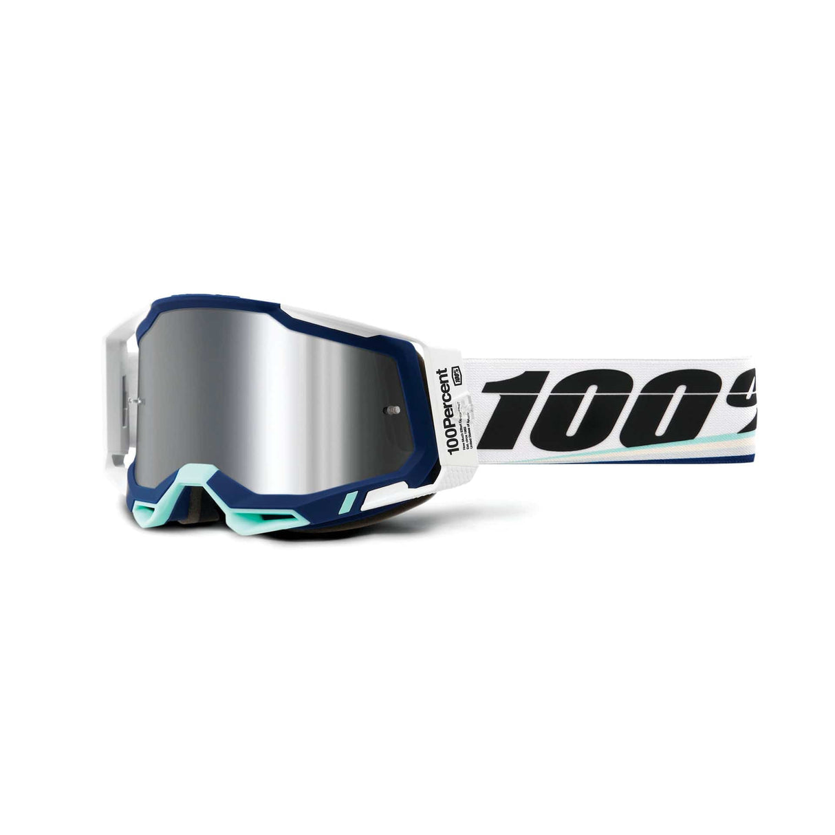 100 Percent RACECRAFT 2 Goggle Arsham - Mirror Silver Flash