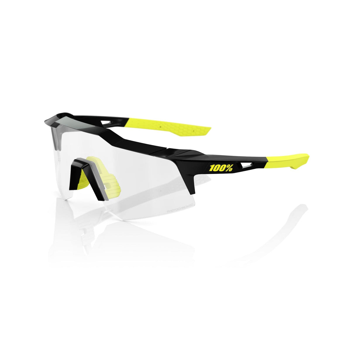 100 Percent Eyewear SPEEDCRAFT XS - Gloss Black - Photochromic