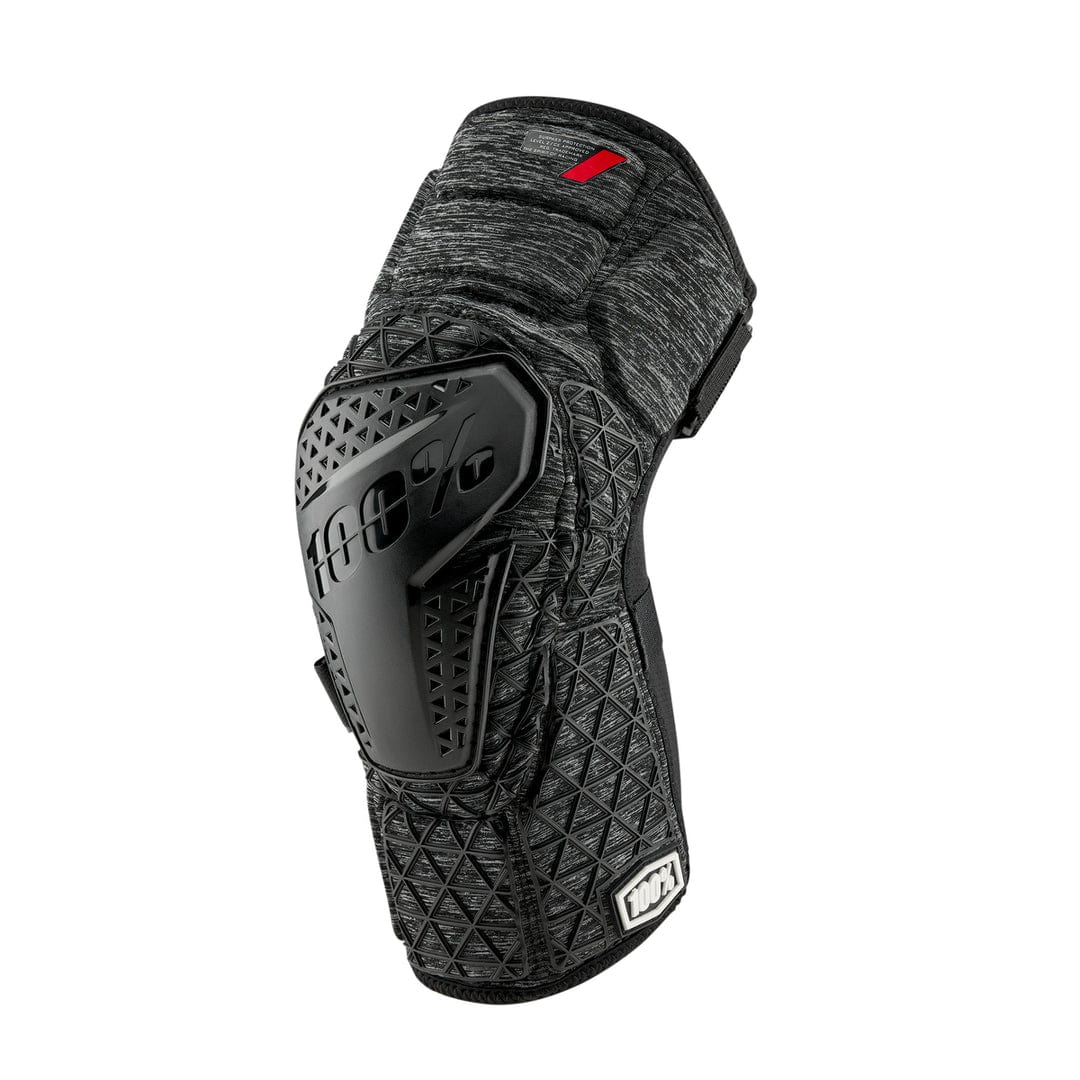 100 Percent SURPASS Knee Guards Grey/Black