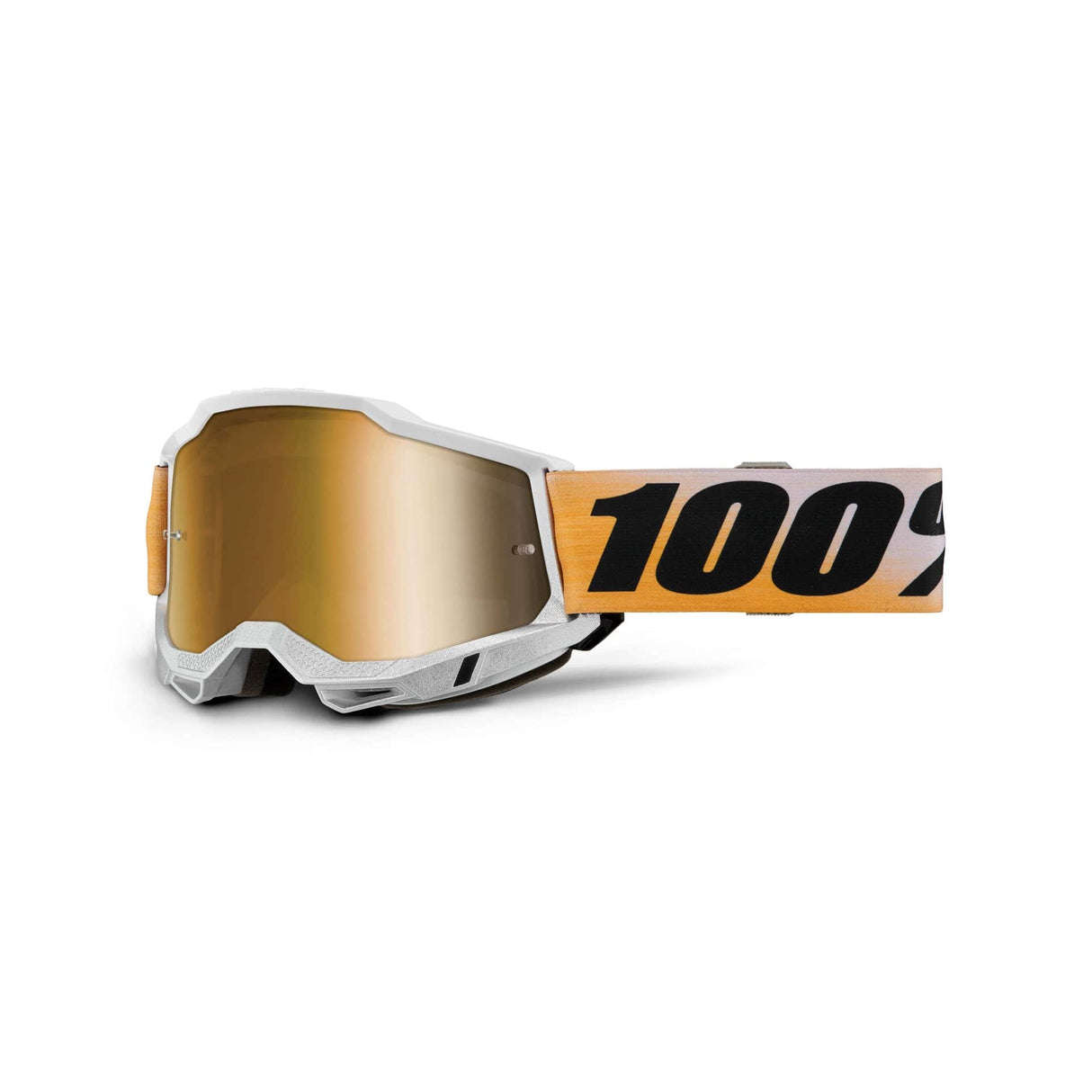 100 Percent ACCURI 2 Goggle Shiv - Mirror True Gold