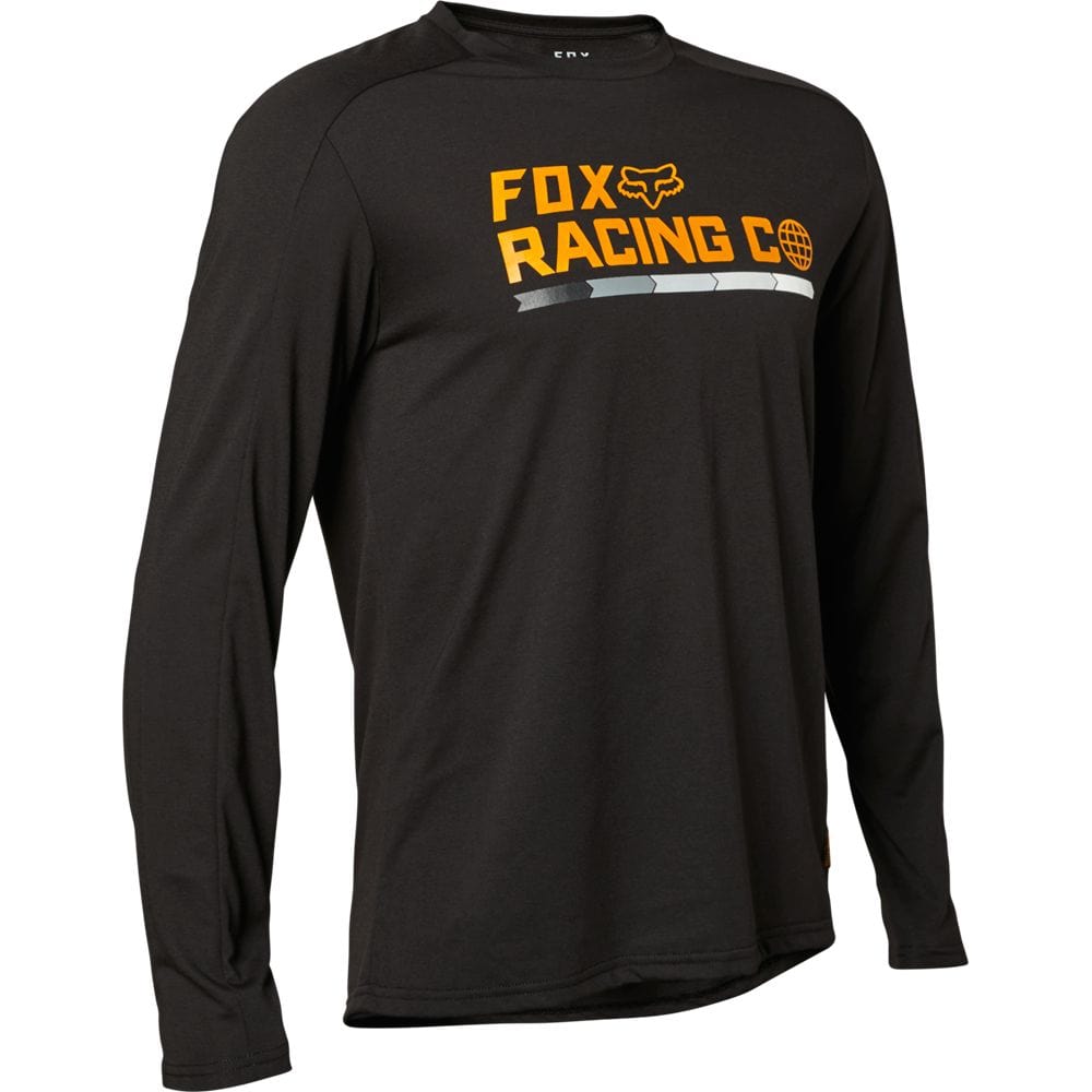 FOX Ranger DR LS Jersey Race Co - Black