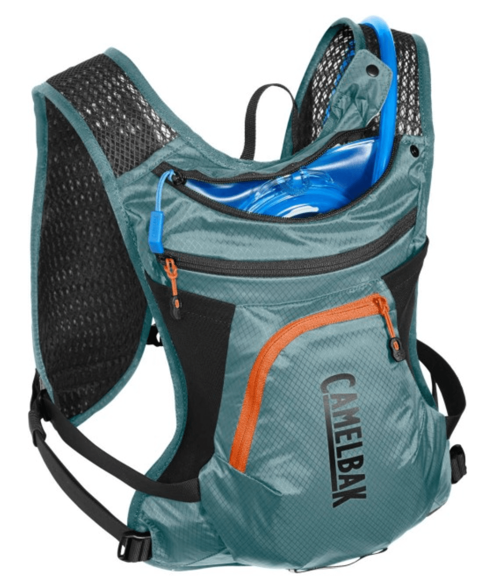 Camelbak Chase Bike Vest 1.5L Teal Front Angle
