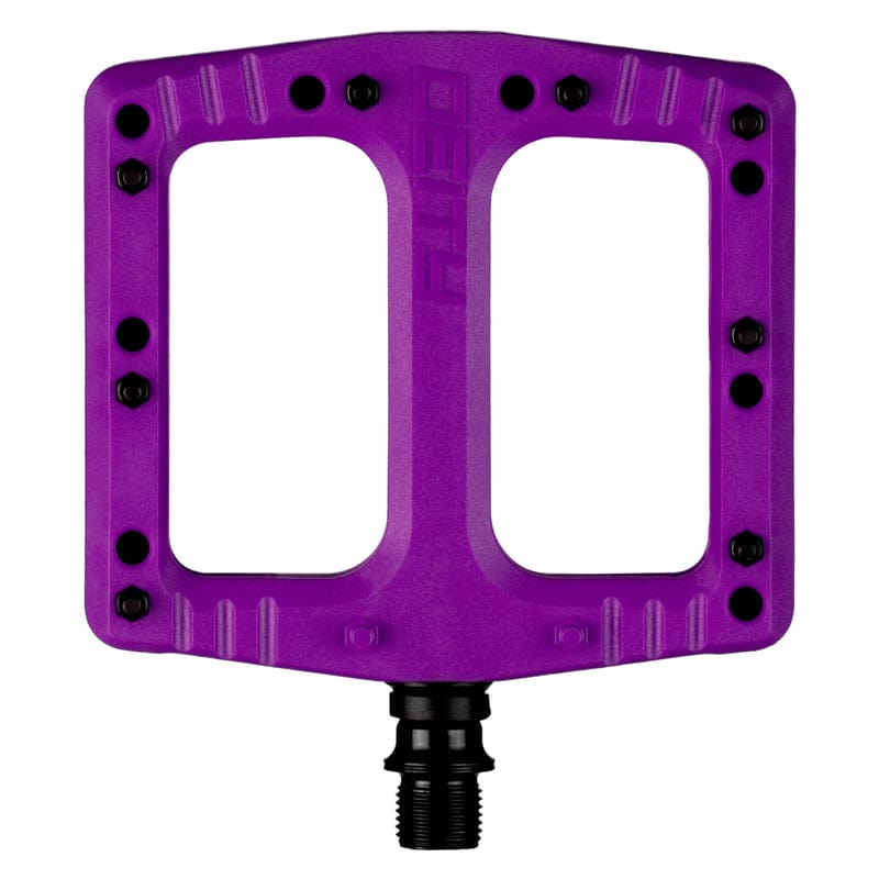 Deity Deftrap Bike Pedals Purple