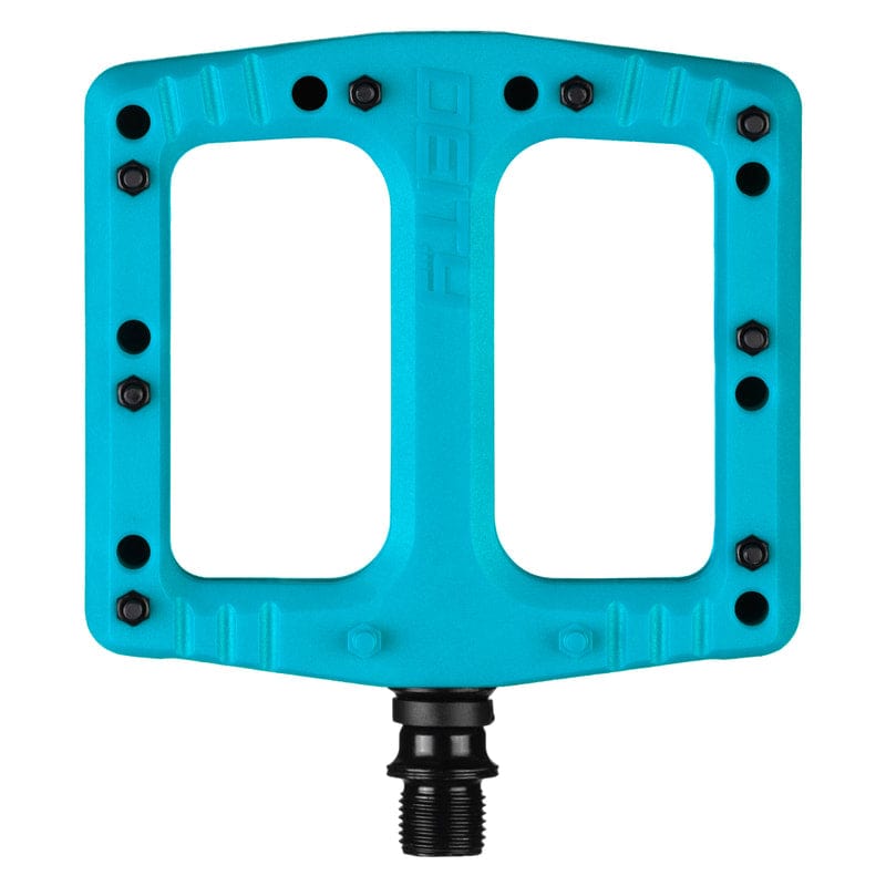 Deity Deftrap Bike Pedals Turquoise
