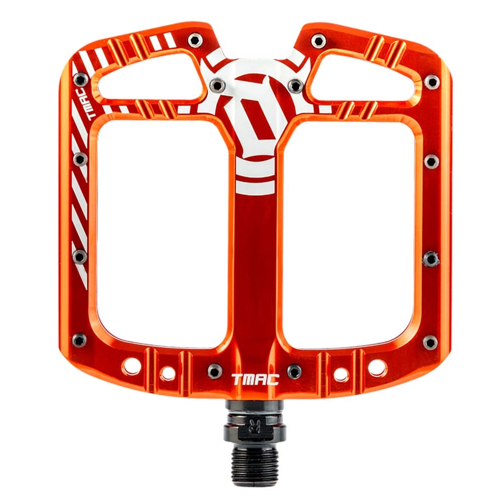Deity TMAC Bicycle Pedals Orange