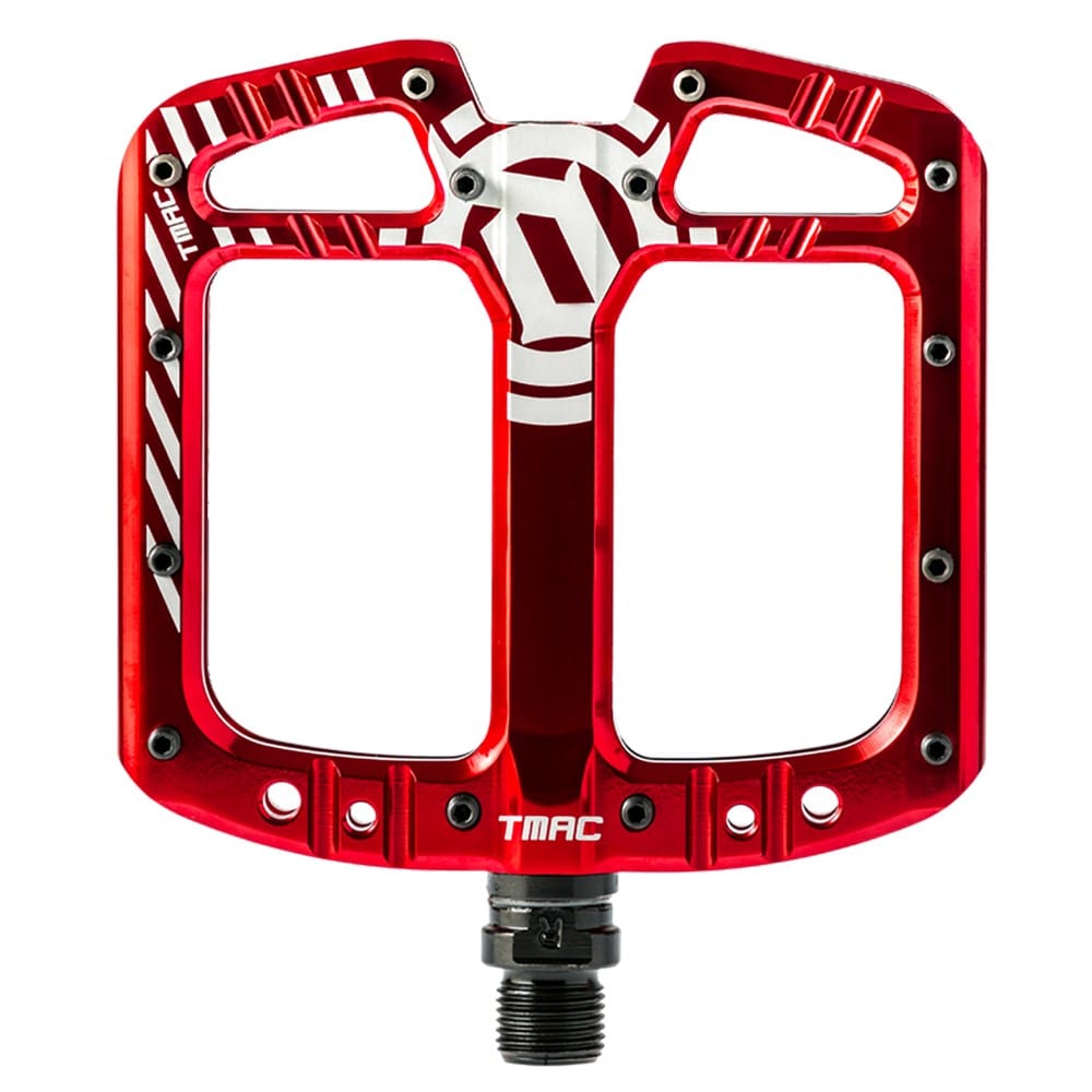 Deity TMAC Cycling Pedals Red
