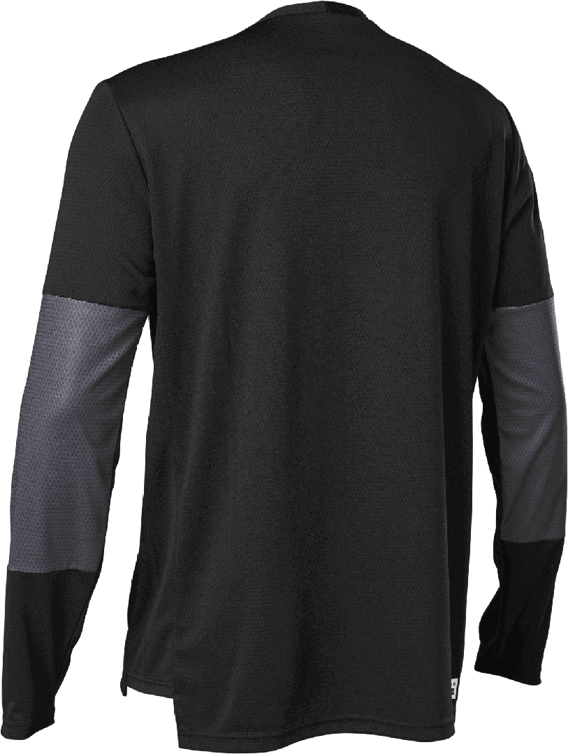 Fox Defend Foxhead Long Sleeve Bike Jersey - Black