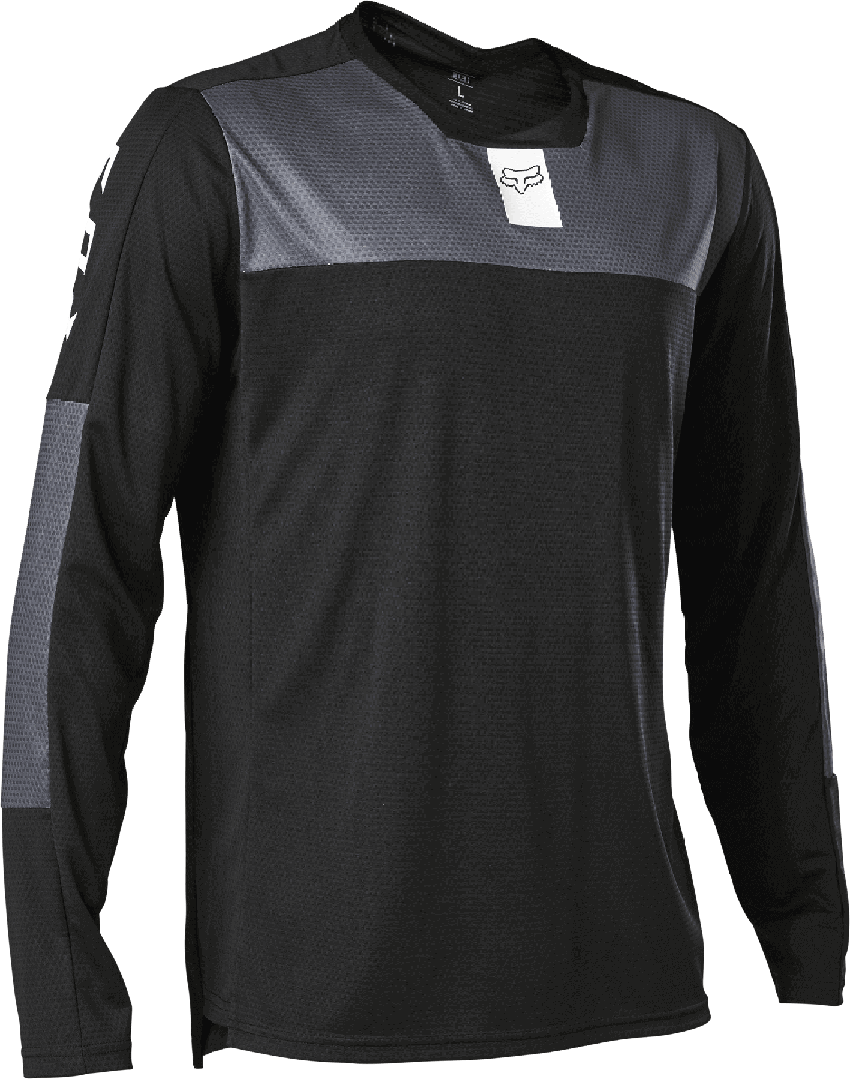 Fox Defend LS Jersey Foxhead - Black Cycling