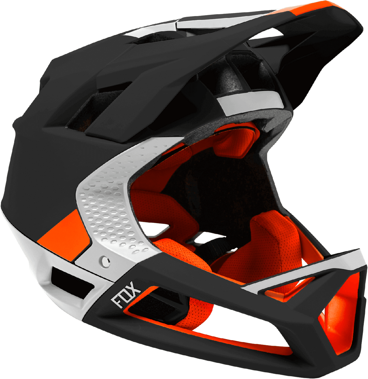 FOX Proframe AS Full Face Helmet - Blocked Black