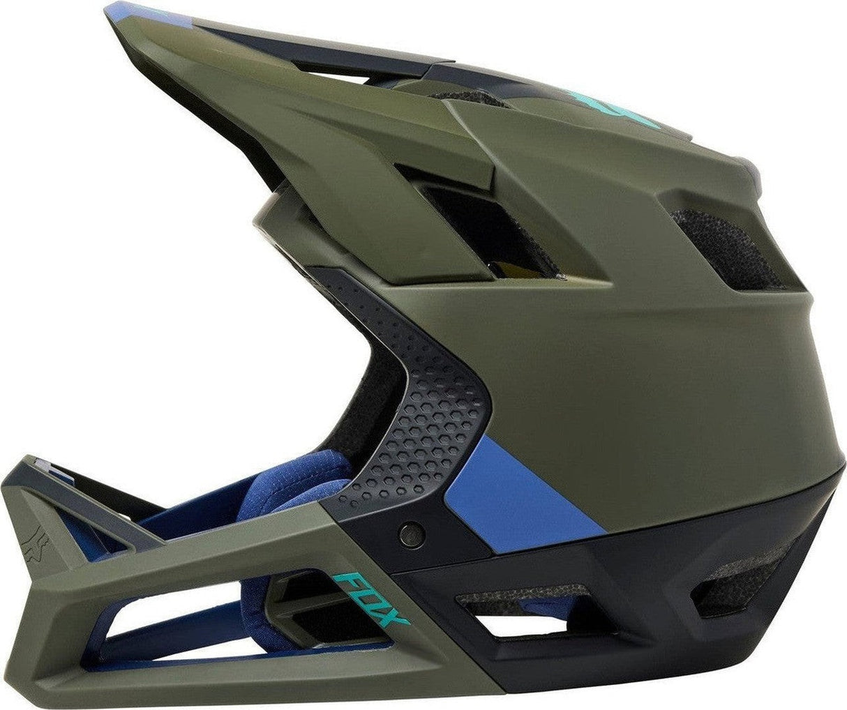 FOX Proframe Blocked olive & green - side