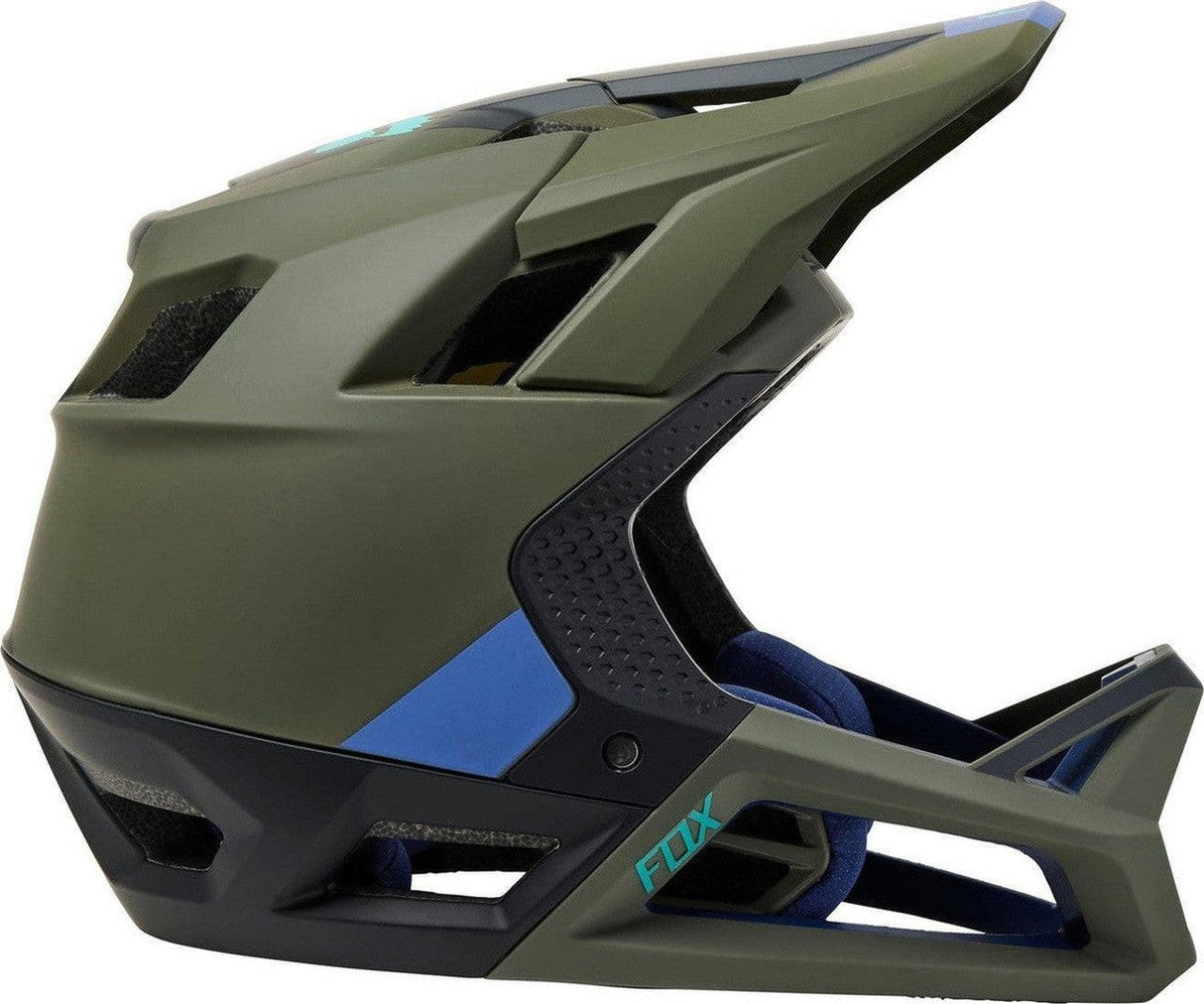 FOX Proframe Blocked olive & green - side