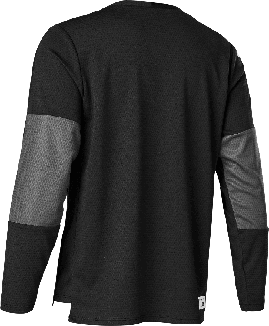 Fox Youth Defend LS Jersey - Black