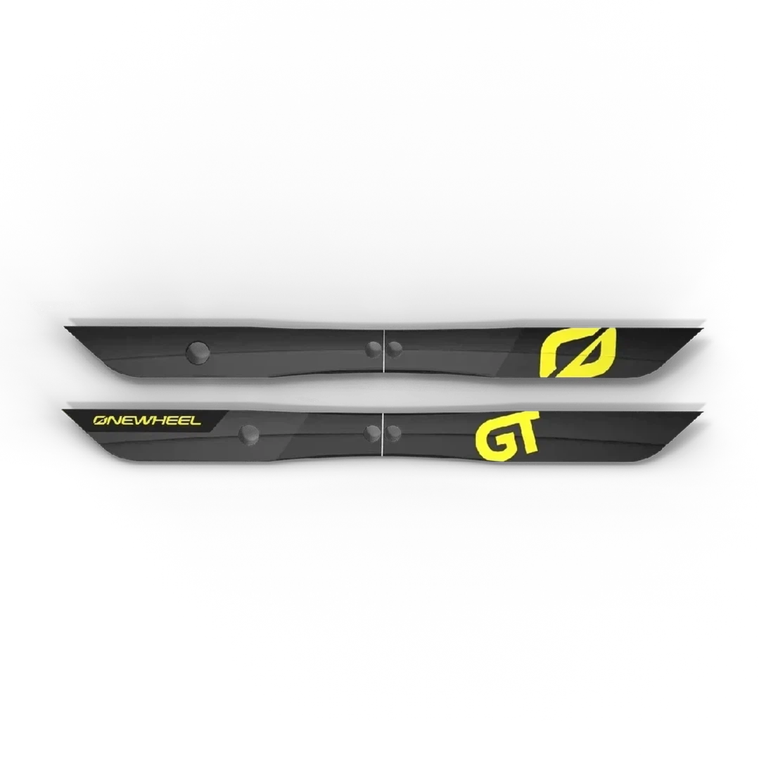 OneWheel GT Rail Guards - black & fluro yellow