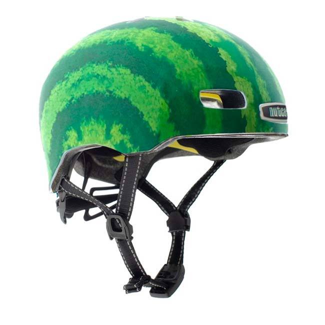 Nutcase Little Nutty Youth MIPS Helmet Watermelon Side