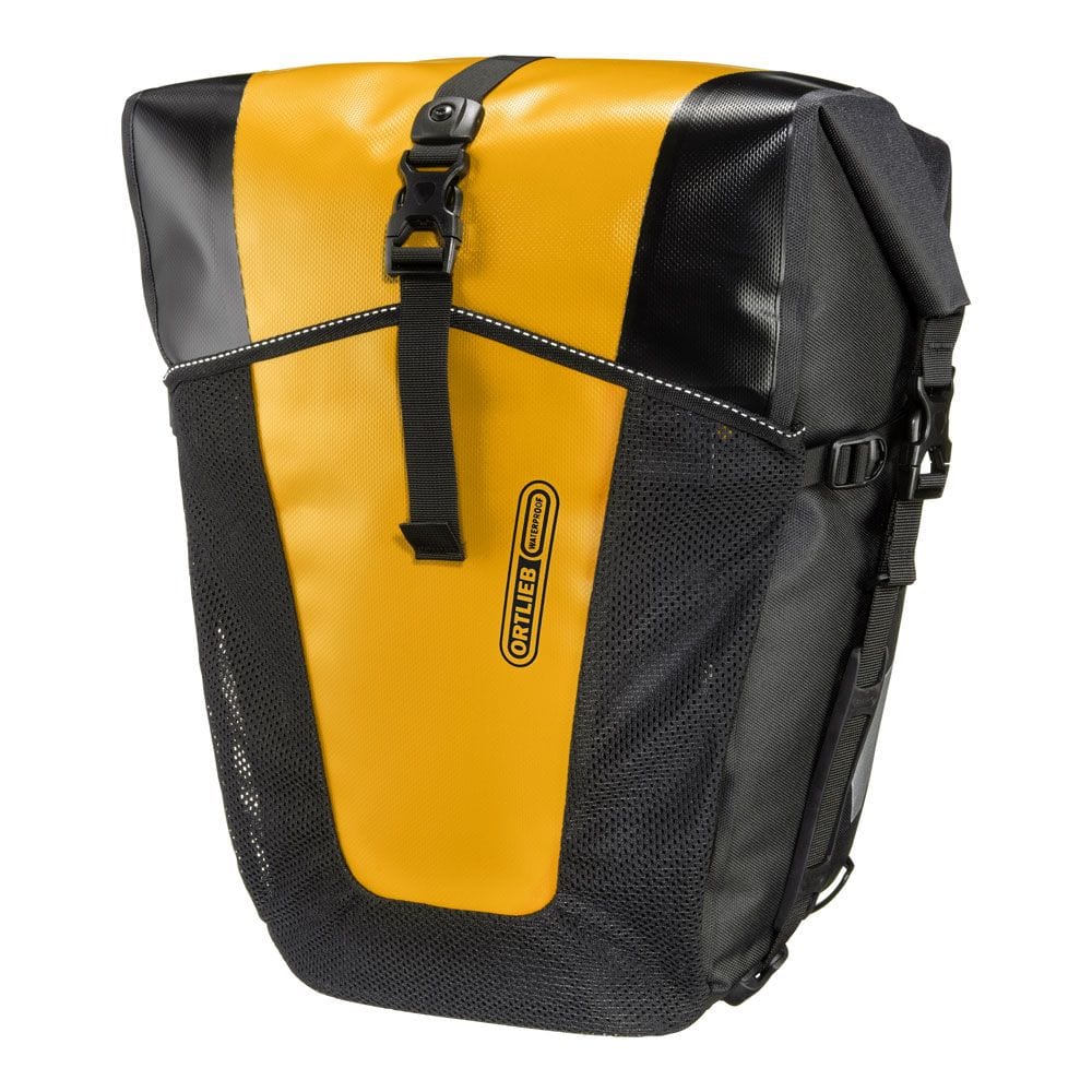 Ortlieb Back-Roller Pro Classic QL2.1 Waterproof Pannier Bag Pair Yellow Black Front