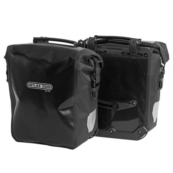 Ortlieb Sport Roller City QL1 Waterproof Pannier Bag Pair Black