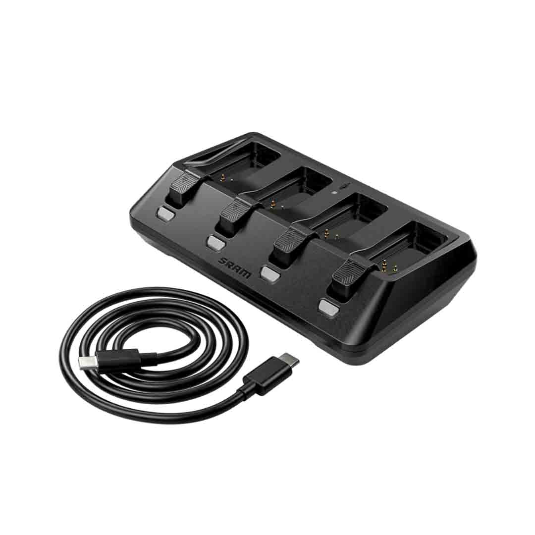 SRAM AXS Battery Base Charger 4-Ports (Including USB-C Cord)