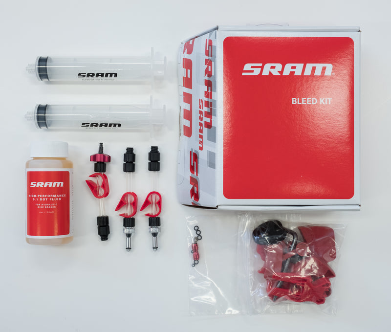 SRAM Brake Bleed Kit Syringes/Blocks/Torx/Bleeding Edge/Dot Fluid