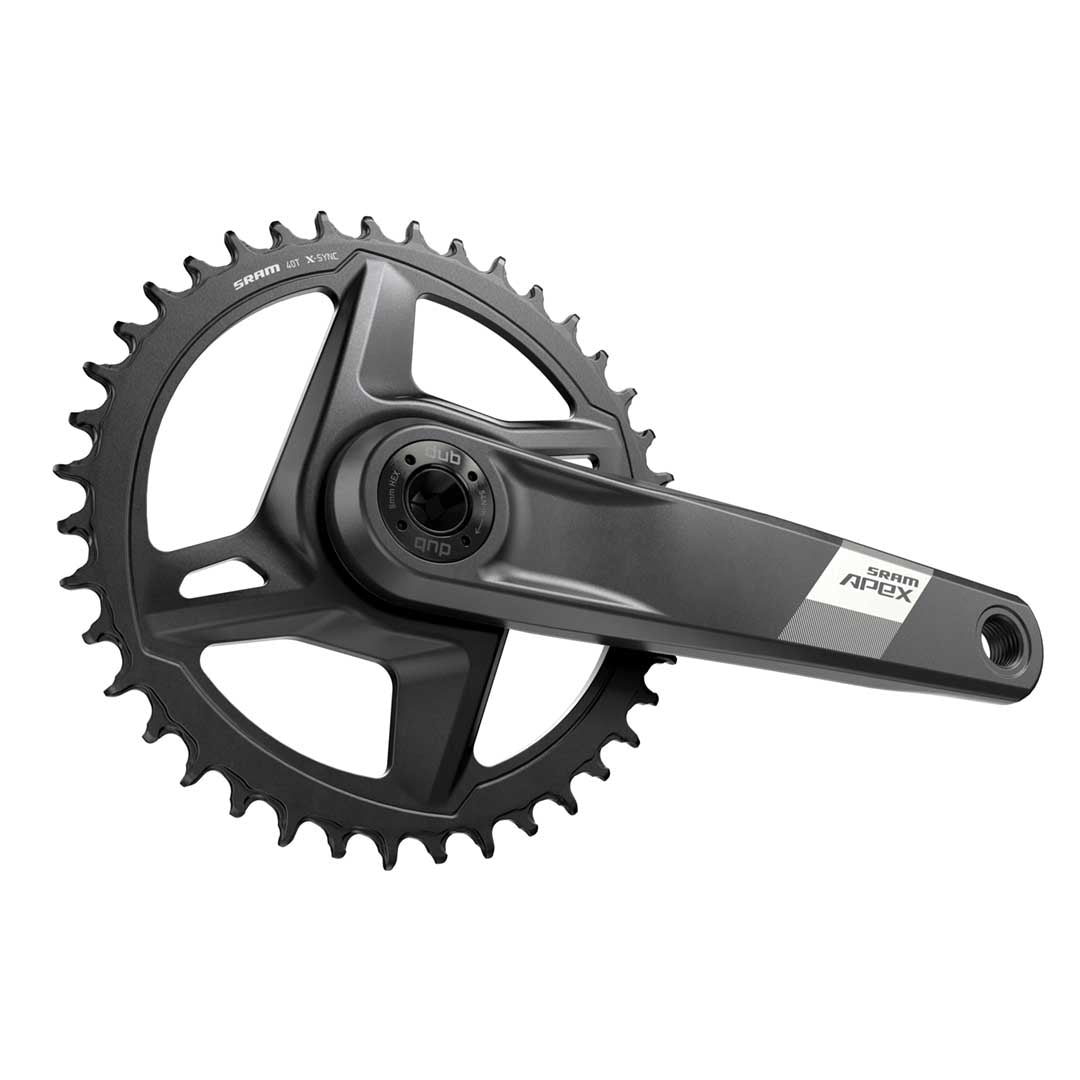 SRAM Apex Wide D1 DUB 1x Direct Mount 40T Crankset (BB not included)