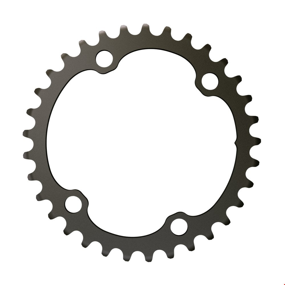 SRAM Chainring 107 BCD 2x Force Blast Black
