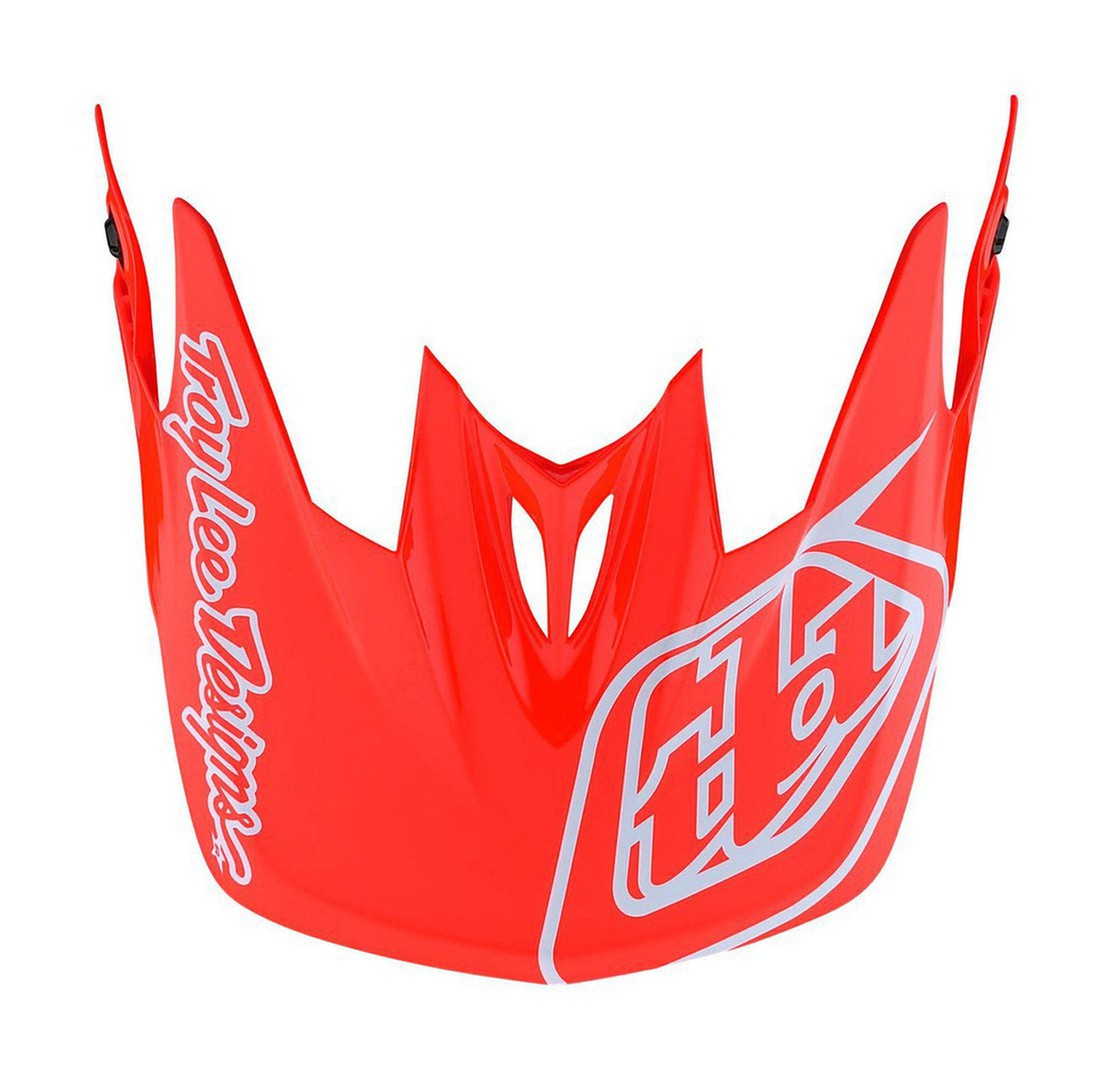 TLD D3 AS Fiberlite Helmet Slant Red Visor