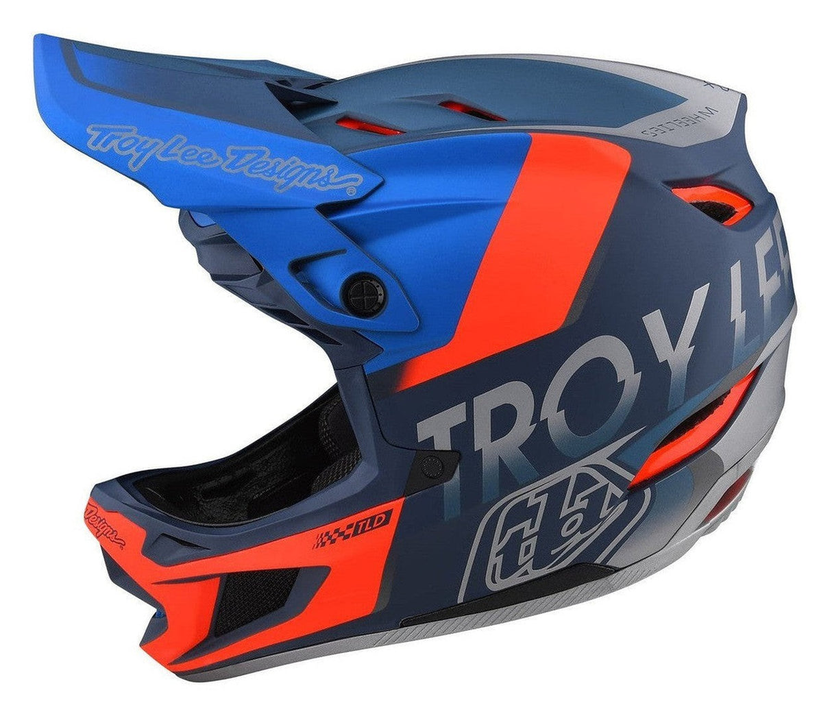 TLD D4 AS Composite Helmet Qualifier Red