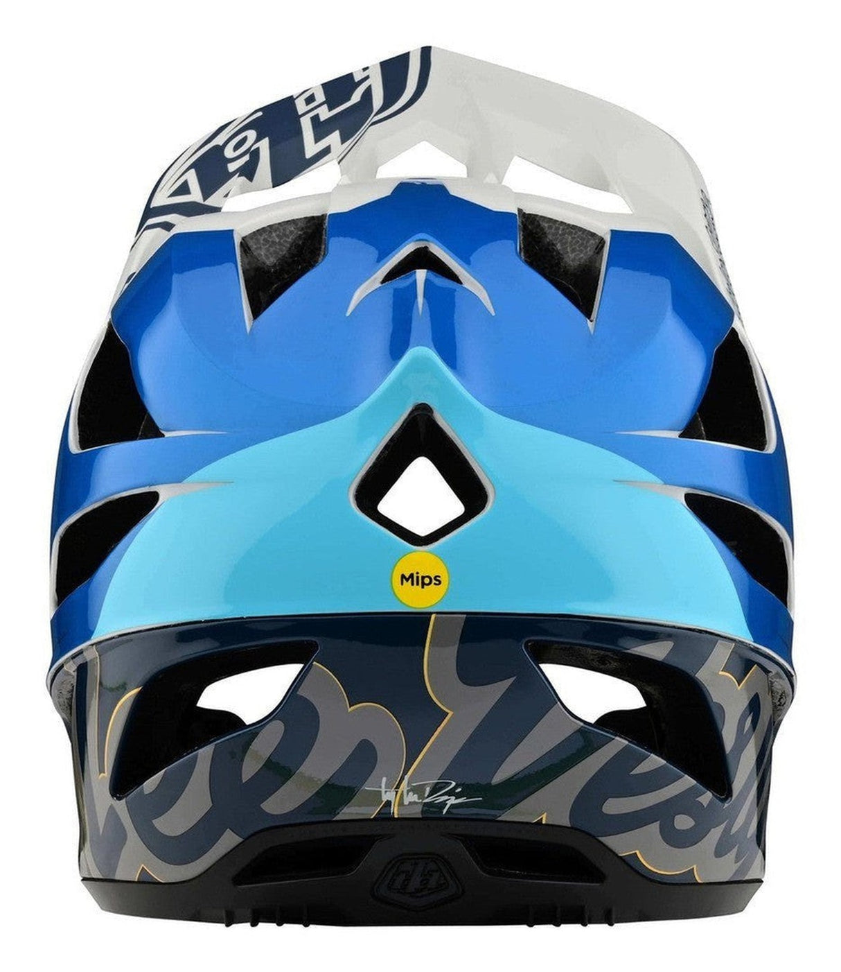 Troy Lee Designs Stage MIPS Bicycle Helmet - Nova Slate Blue