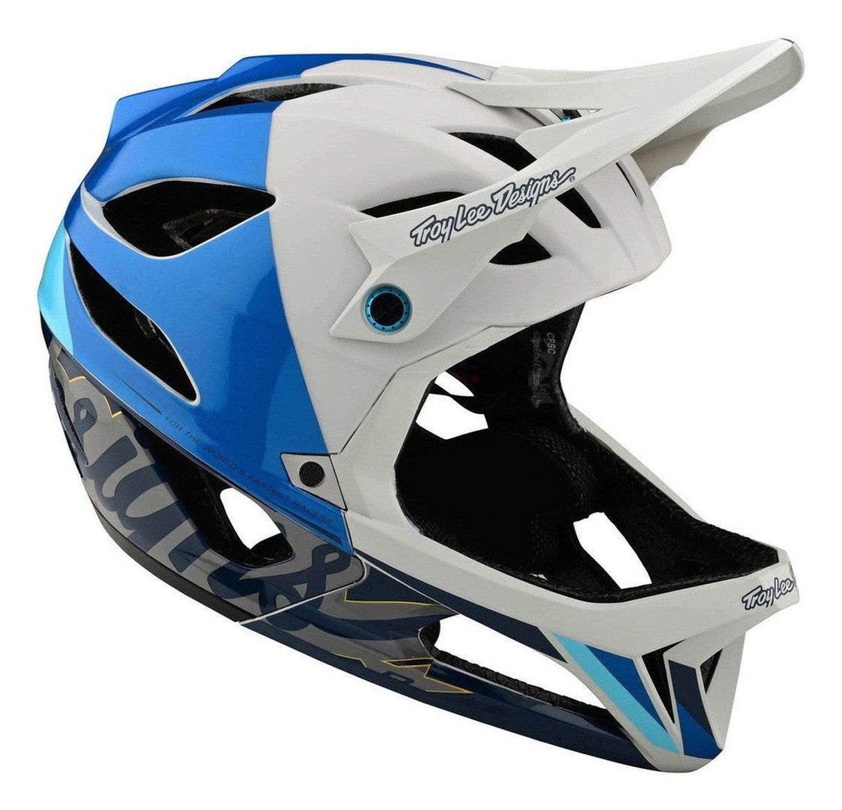 Troy Lee Designs Stage MIPS Helmet - Nova Slate Blue