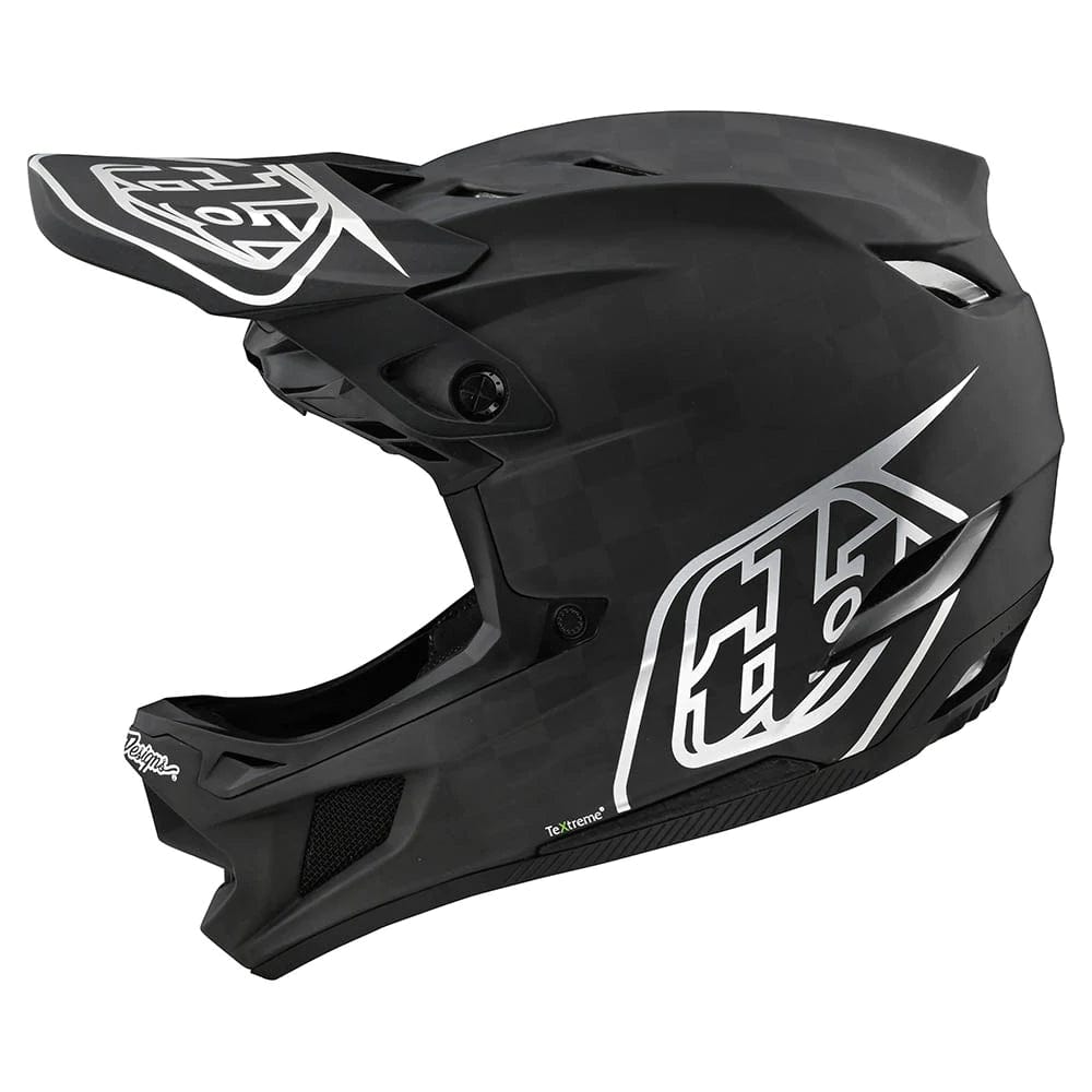 Troy Lee Designs MTB Helmet D4 Carbon Stealth Black/Silver