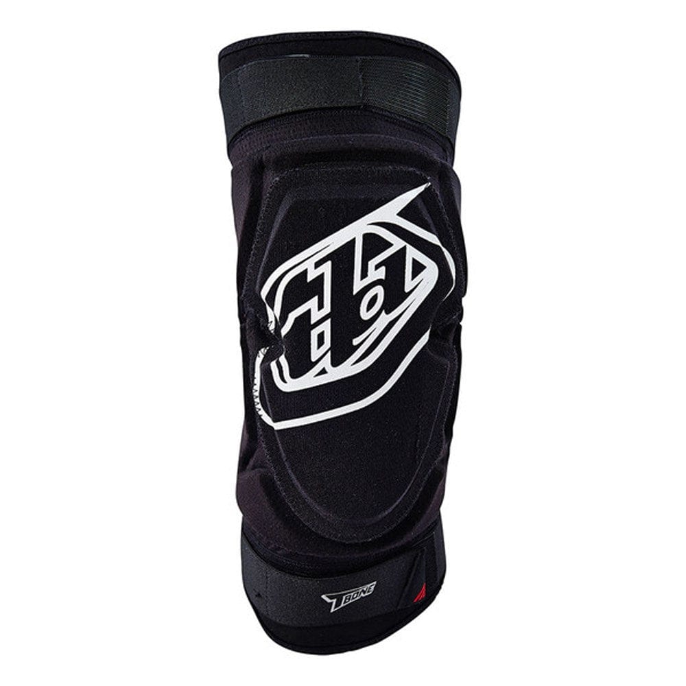 Troy Lee Designs T-Bone Knee Guard Black Front