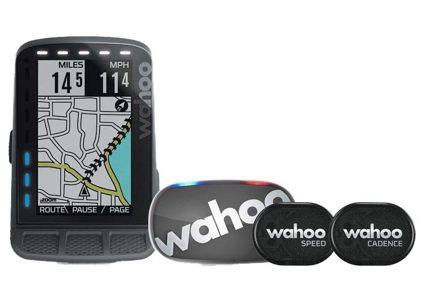 Wahoo ELEMNT ROAM GPS Bike Computer Sensor Bundle