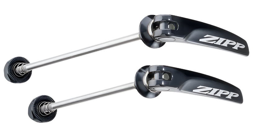 Zipp QR-Titanium Black W/Silver Logo 100/130mm Pair