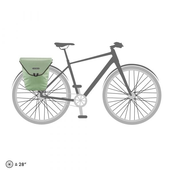 Ortlieb Velo-Shopper QL2.1 Waterproof Bag 18L Pistacchio