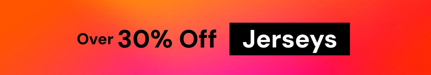 Over 30% Off on Jerseys