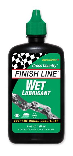Finish Line Wet Lube X Country 4oz Bottle